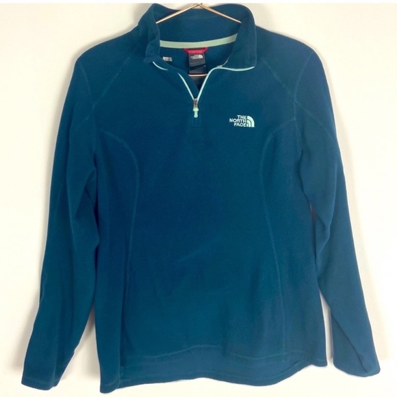 The North Face Tops - The North Face fleece quarter zip medium size Medium with polartec classic